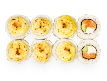 Запеченый с лососем