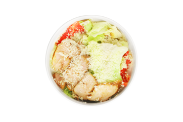 Цезарь с цыпленком со смокера